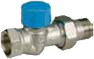 Прямой термостатный клапан R402H с увеличенным проходом