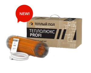 Нагревательные маты Теплолюкс ProfiMat (на базе тонкого (~3,5 мм) двухжильного кабеля)