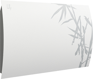 Дизайн-радиатор Lully коллекция "Бамбук" bm-01 steel (цвет серый) боковое подключение