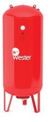 Расширительный бак для системы отопления Wester WRV 10000, 10 бар.