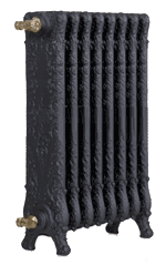 Чугунный радиатор GuRaTec Fortuna 810/15 Antik schwarz