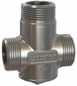Laddomat 11-30, R25, 63°C (до 60 кВт), трехходовой термостатический клапан без насоса