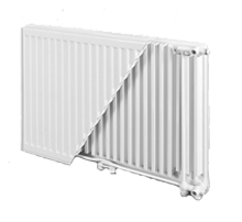 Стальные панельные радиаторы BJÖRNE Ventil Compact (нижнее подключение)