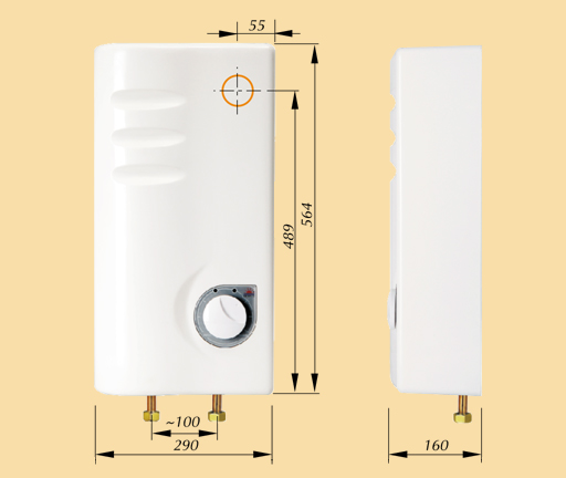 Электрический проточный водонагреватель Kospel серии ЕРP