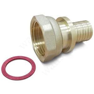 Муфта латунная Varmega Slide-fit с накидной гайкой, диаметр 20×¾