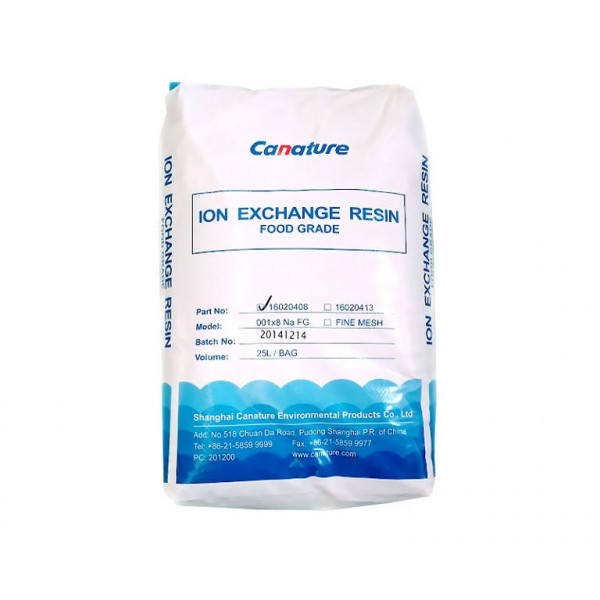 Ионообменная смола (1 л.) Canature Resin NaFG 25L/Bag