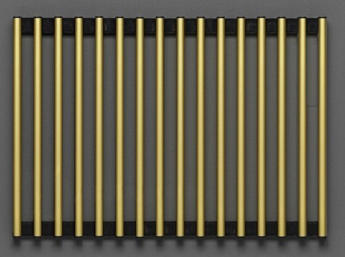  Декоративная решетка Techno Elit рулонная алюминиевая,350/1000 мм,цвет золото