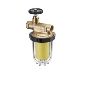 Фильтры жидкого топлива „Oilpur  E A “ с запорным вентилем для однотрубных систем