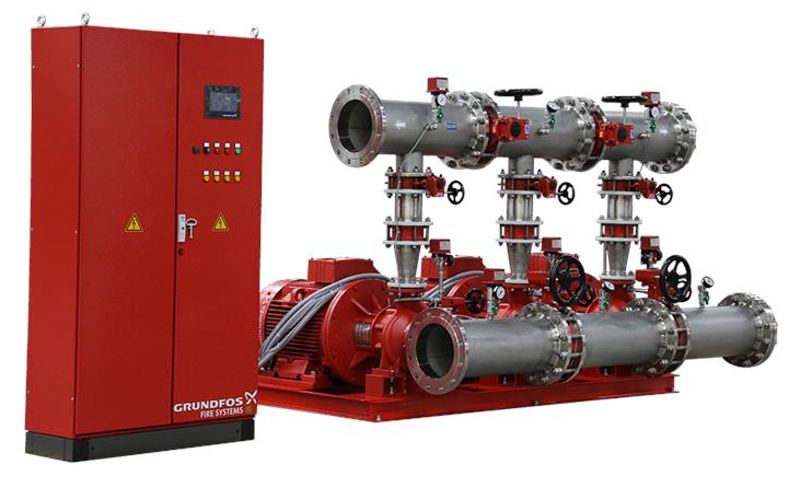 Насосная установка для систем водяного пожаротушения Hydro MX 2/1 NB 80-250/234