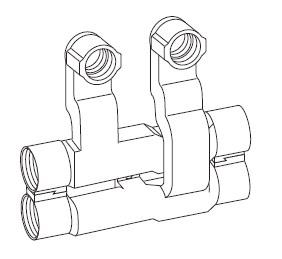 Крестовина SL Rp 1/2-12-Rp 1/2
