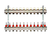 Коллект группа (расходомеры) 1" 9 вых 3/4 ник gf General Fittings.