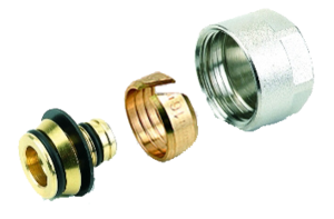 Резьбовой адаптер 3/4" для труб SKIN и PEX, 8350862