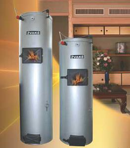 Твердотопливный водонагревательный отопительный котел длительного горения "Candle" M-18 kW