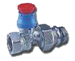 Проходной термостатный клапан R402TG, 3/4",