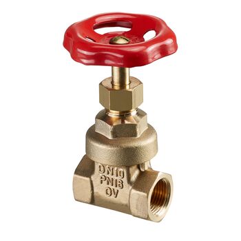 Oventrop 1040008 задвижка муфтовая  Ду 25, R 1" ВР, PN16, латунь, рын. модель