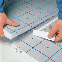 Складной мат для с-мы "Cofloor"  2х1м=2 м2 из пенополистирола, WLG 045 Артикул №: 1402600