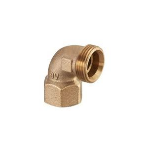 Cofit S угольник-переход бронза, G 3/4"НР x Rp 1/2"ВР