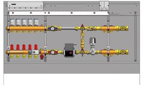 Шкаф регулирования Compact Floor 3F53310