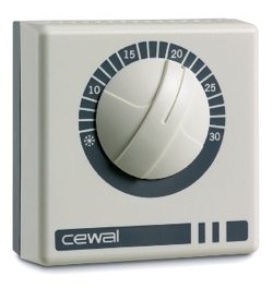 Комнатный термостат для котлов Лемакс RQ10, 5-30 оС с кнопкой вкл./выкл. арт.70021062