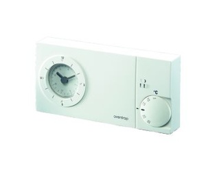 Комнатный термостат-часы для наружного монтажа (отопление)