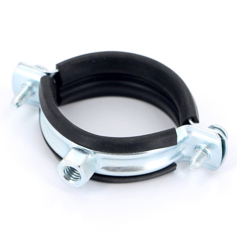 Хомут с резиновым уплотнителем, без шпильки UNI-FITT 852U2800 1/2" (20-24 мм) 