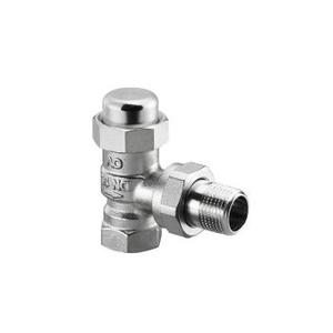 Combi LR вентиль на обр. подводку Ду15, 1/2", PN10, из латуни, угловой, никелир.