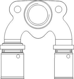 OVENTROP-Wandscheibe mit Pressanschluss "Cofit PD",20 x 16mm x Rp1/2,Winkelform