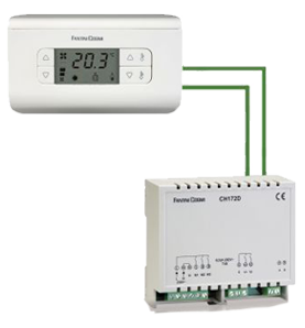 Комнатный термостат для фанкойлов (CH130RR) 3 скорости
