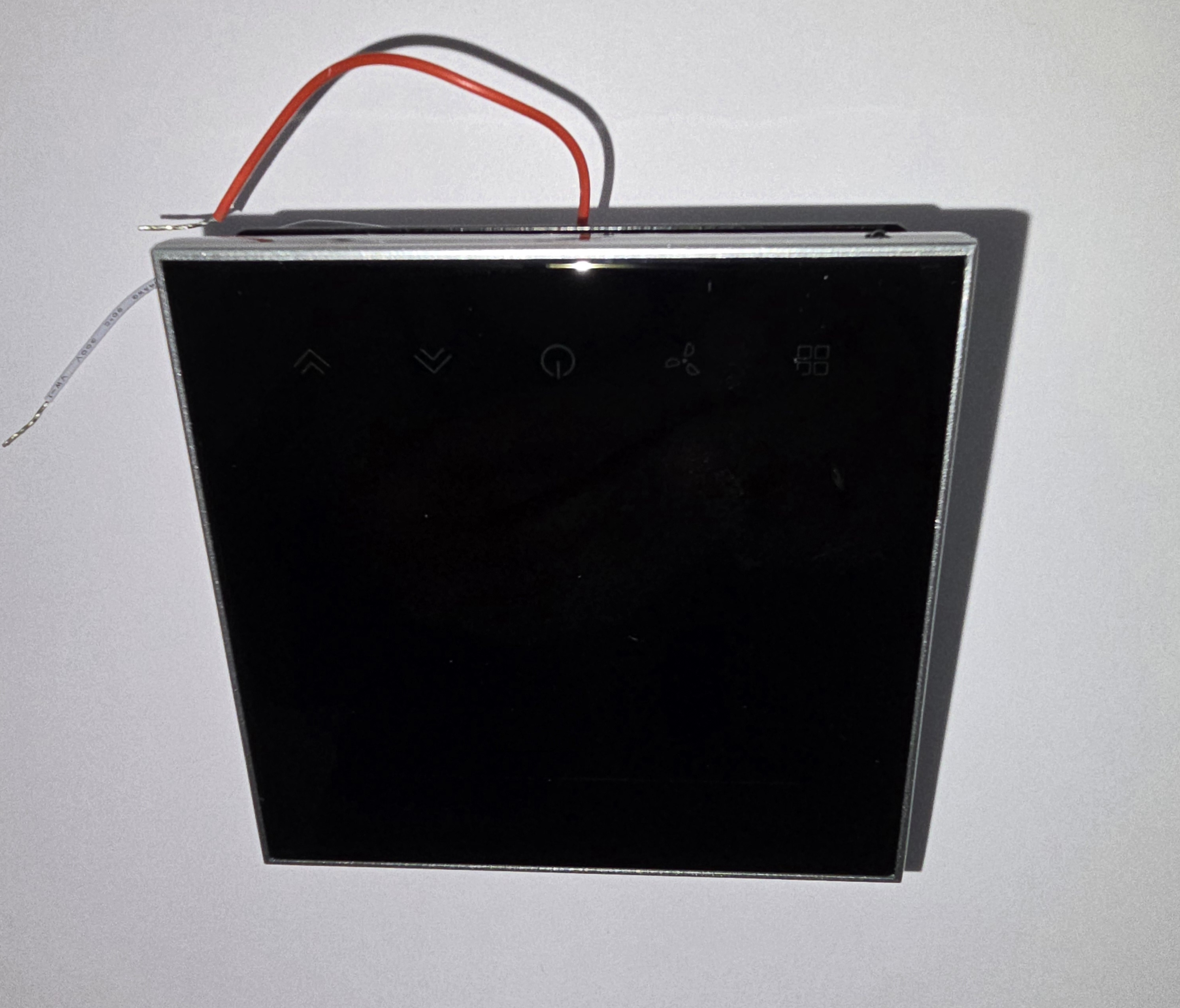 Термостат CHIZIP T24V 5-35 oC черный, управление 0-10В, WiFi, 24V недельное прогр.