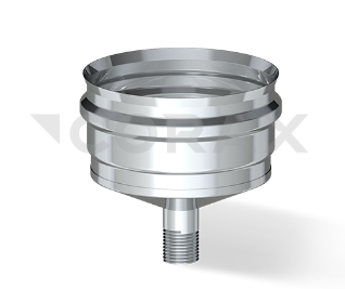  Конденсатоотвод для трубы, внешний