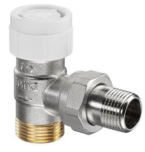 Термостатический вентиль"AV 9" DN15, 3/4" x 1/2", PN 10, Eck