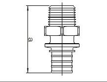 Переходник REHAU с наружной резьбой