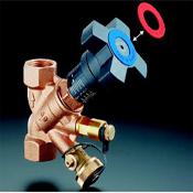 "Hydrocontrol VTR", рег. Вентиль  Ду40,1 1/2"ВР,бронза,1 ниппельКИП.и 1 шар. кран Артикул №: 1060312