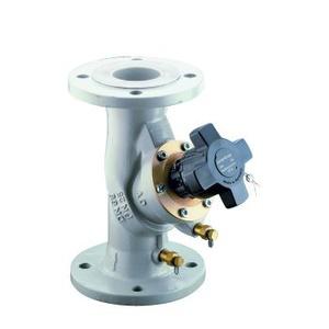Hydrocontrol VFN рег. Вентиль Ду65, фланц. соед по DIN, 2 ниппеля, шаровид. графит