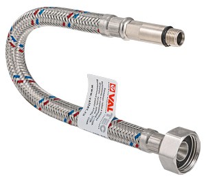 Гибкая подводка для смесителя 50 см, с длинным штуцером, Valtec VTf.004.IS.0435050