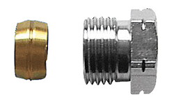 Фитинг для стальных и медных труб с металлическим уплотнением - 6292