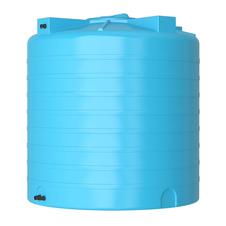 Бак для воды цилиндрический АТV 2000,синий
