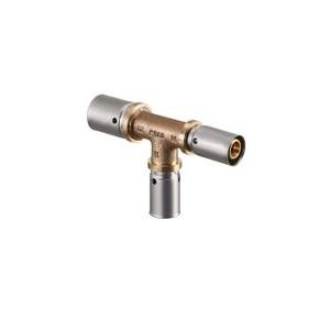 Cofit P прес. тройник 40 x 26 x 32мм, из латуни, оцинк.