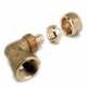 Comap TurboPEX угольник 90° с внутренней резьбой латунь Артикул № 9405554