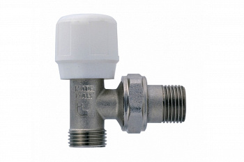 395 1/2" ВУ Радиаторный вентиль 1/2" угловой, НР-НГ