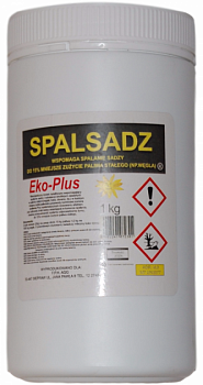 Очиститель дымохода от сажи SPALSADZ в банке 1 кг.