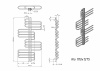 Полотенцесушитель водяной Grota Rio 700x1275 хром глянцевый
