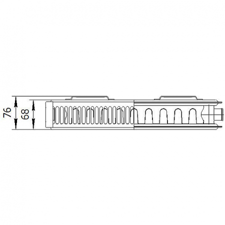 Радиатор стальной панельный AXIS 21 500 x 1400 Ventil