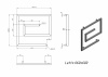 Полотенцесушитель водяной Grota Letto 660x600 белый