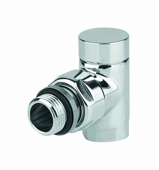 Вентиль нижний угловой Сarlo Poletti 1/2" Cilinder - хром
