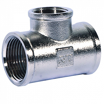 Тройник переходной Royal Thermo 1 1/4" × 1/2" × 1 1/4", резьба вн.-вн.-вн.