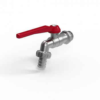 Кран шаровый Royal Thermo OPTIMAL сливной с латунным штуцером 1/2"