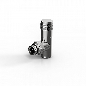Вентиль ручной регулировки угловой Royal Thermo PIANO, 1/2", хром
