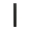 Полотенцесушитель водяной Grota Quill 350x1200 черный