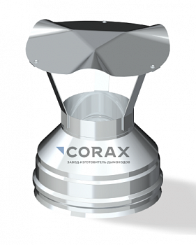 Оголовок Ф (430/0,5)х(430/0,5), Ø 150х250 мм, Corax 